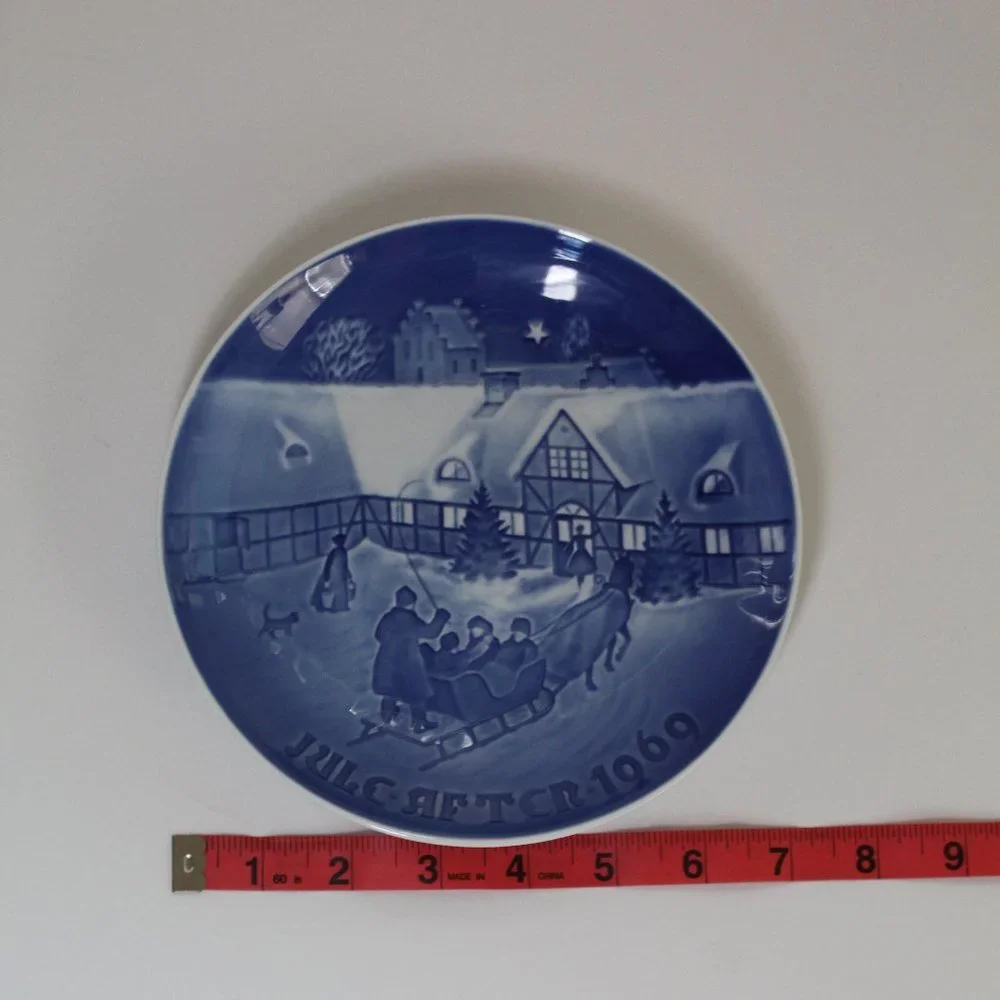 Royal Copenhagen Vintage 1969 “Christmas with the Country Relatives